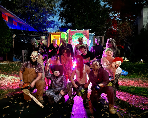 picture of the crew of the curleys haunt